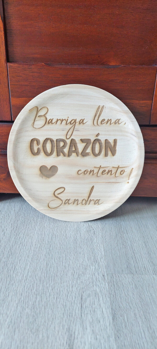Barriga llena, corazón contento. Ein voller Bauch, ein zufriedenes Herz.