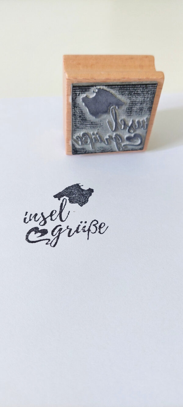 Stempel Mallorca Inselgrüße Stempelkissen