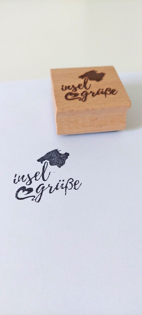 Stempel Mallorca Inselgrüße Stempelkissen