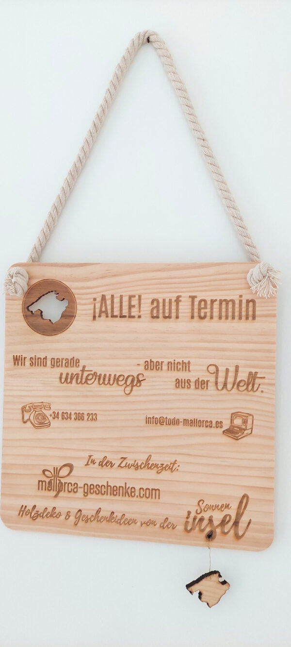 Türschild Firmenschild - ¡TODO! Mallorca