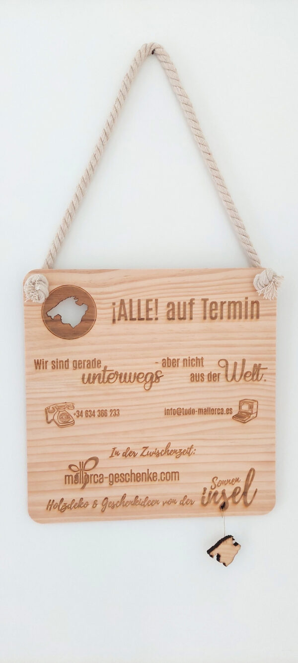 Türschild Firmenschild - ¡TODO! Mallorca