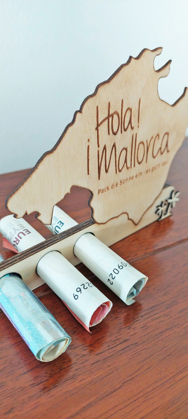 Gutschein Geldgeschenk Mallorca Malle