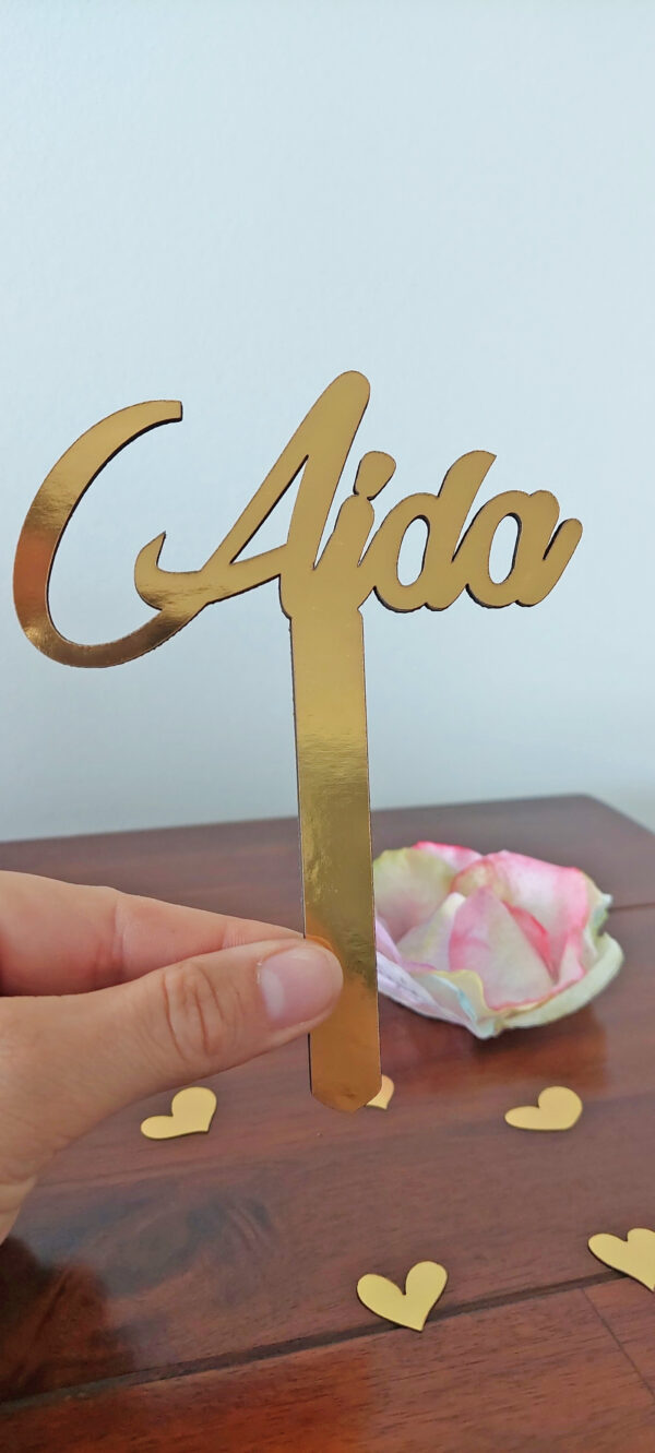 Personalisierter Cake Topper - Tortendekoration