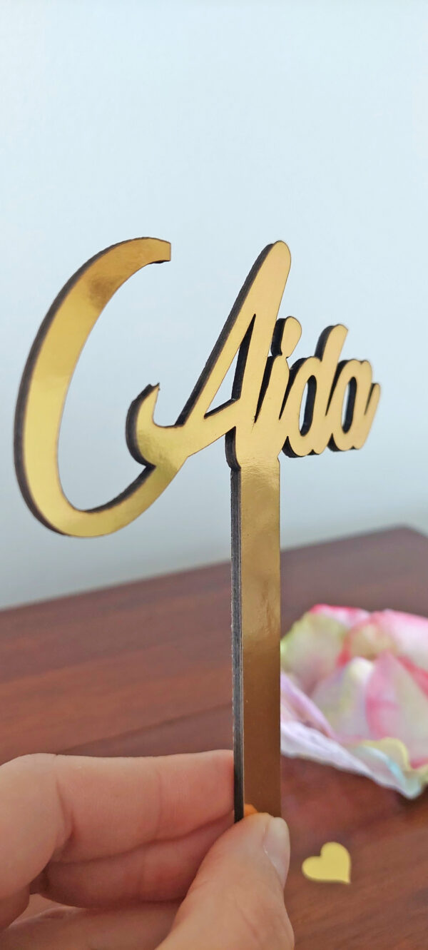 Personalisierter Cake Topper - Tortendekoration