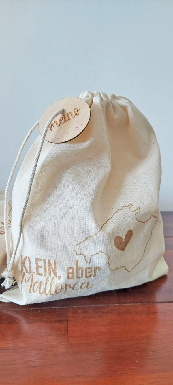 kleiner Baumwollbeutel personalisiert