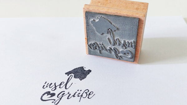 Stempel Mallorca Inselgrüße Stempelkissen