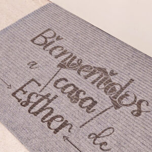 Fußmatte Eingangsmatte individuell personalisiert