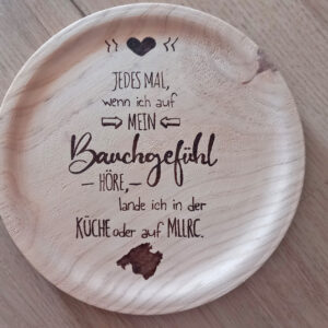 Tapasteller 24 cm "Bauchgefühl MLLRC" Mallorca