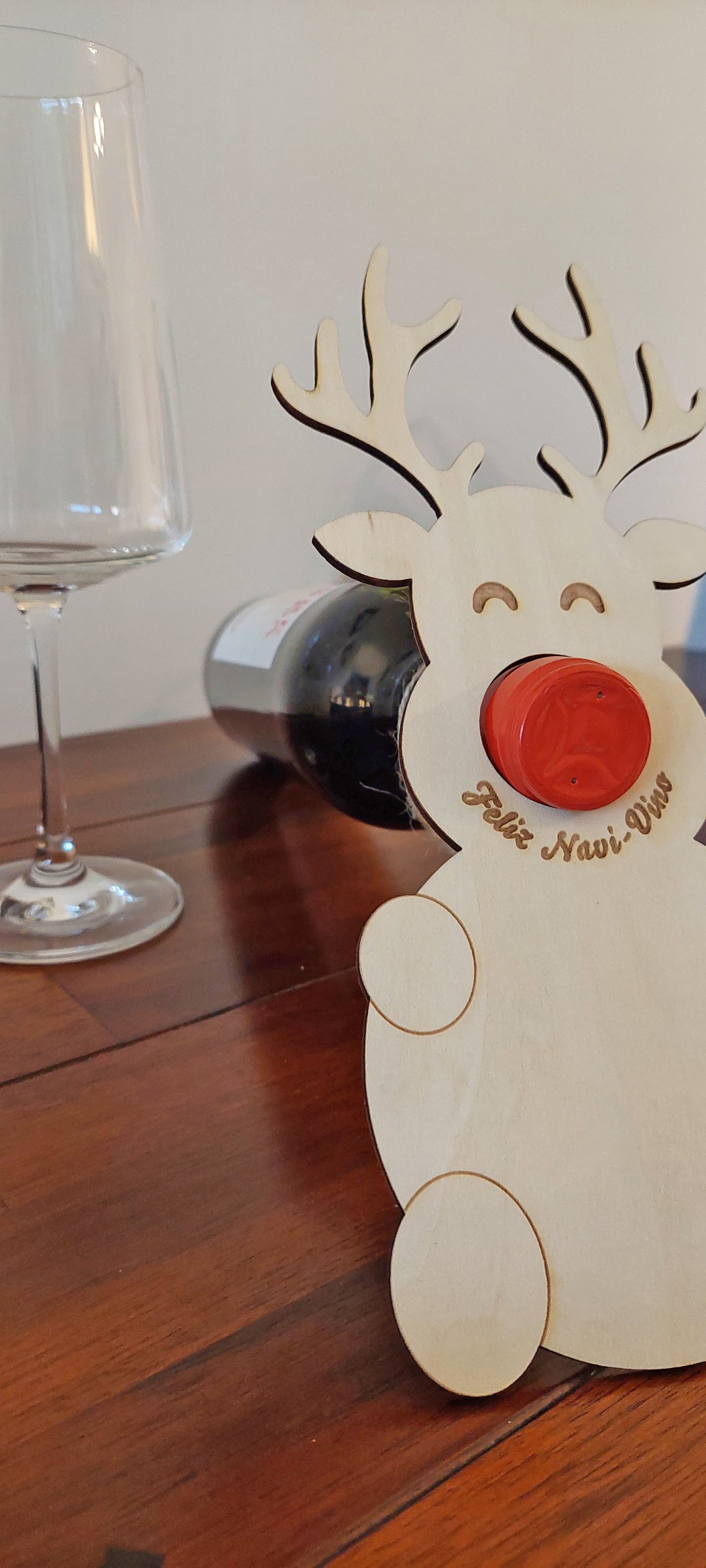 Weinflaschenhalter "Rudolf"