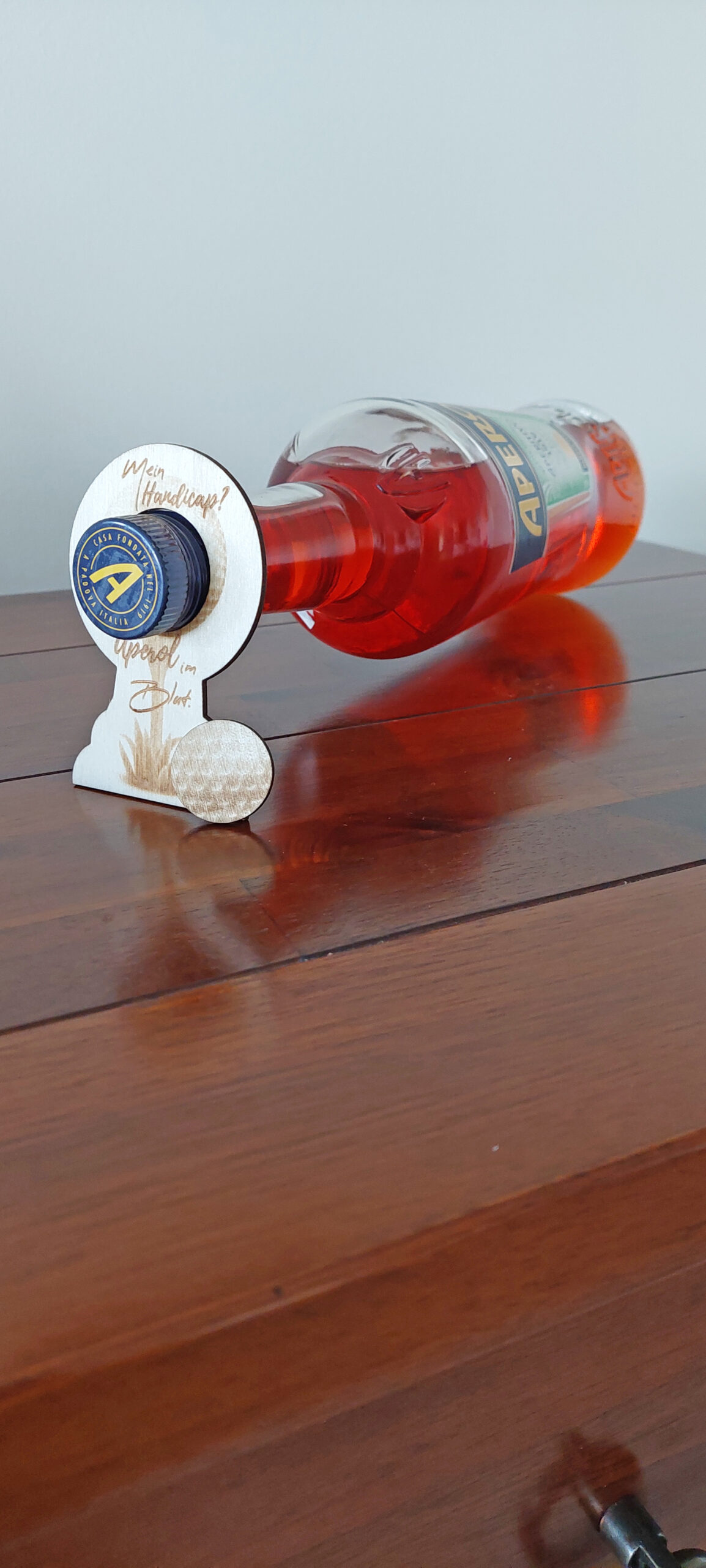 Aperol Flaschenhalter Deko Golf