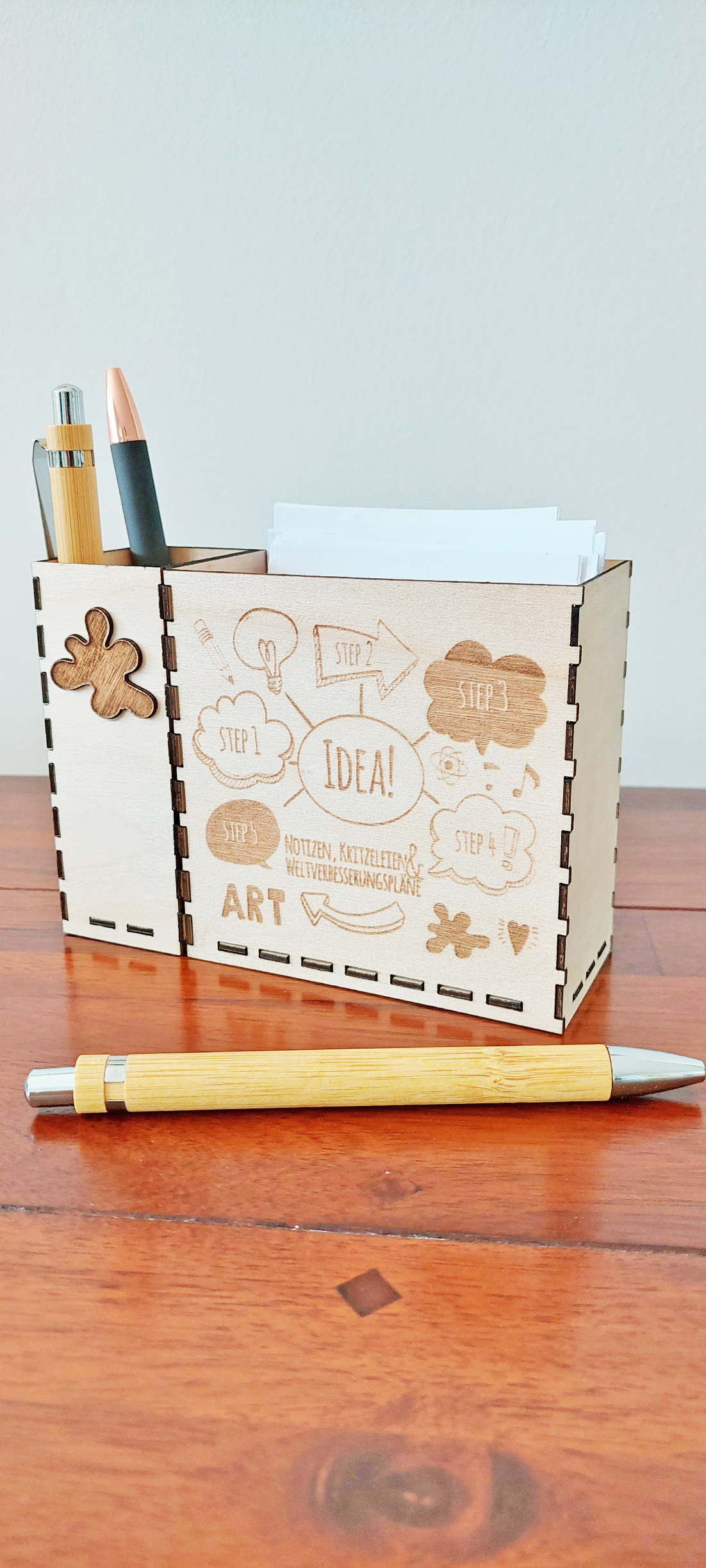 Tischutensilo Stiftebox Schreibtisch Stiftehalter Kulihalter