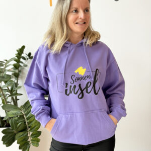 MALLORCA gelbe Sonneninsel (einseitig) Unisex AWDis Hoodie – GRÖßE M