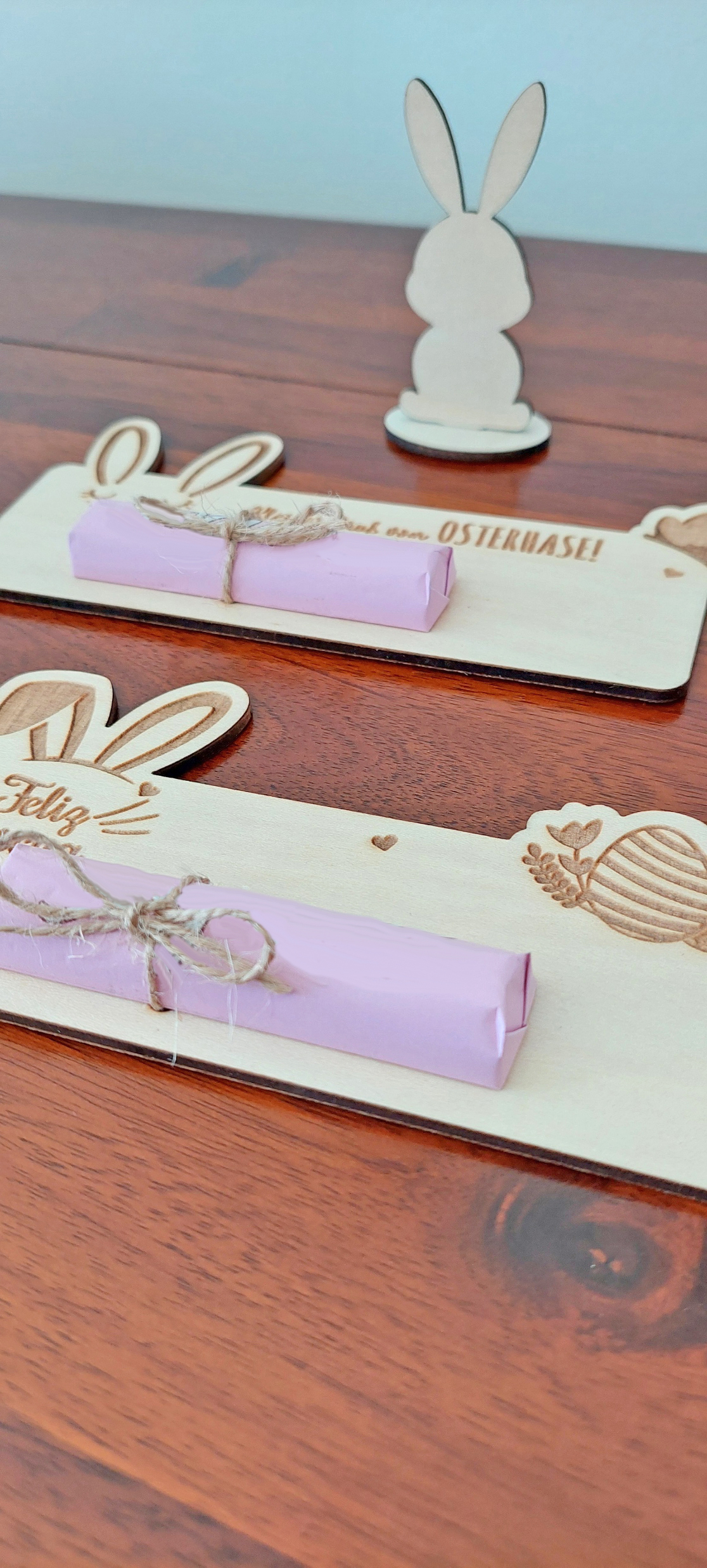 Pralinenhalter Ostern Osterhase Ostergruß