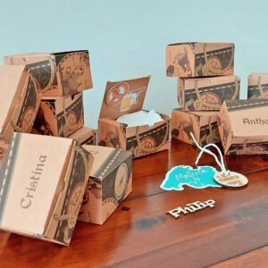 Schachtel Geschenkbox Verpackung SCHATZKISTE