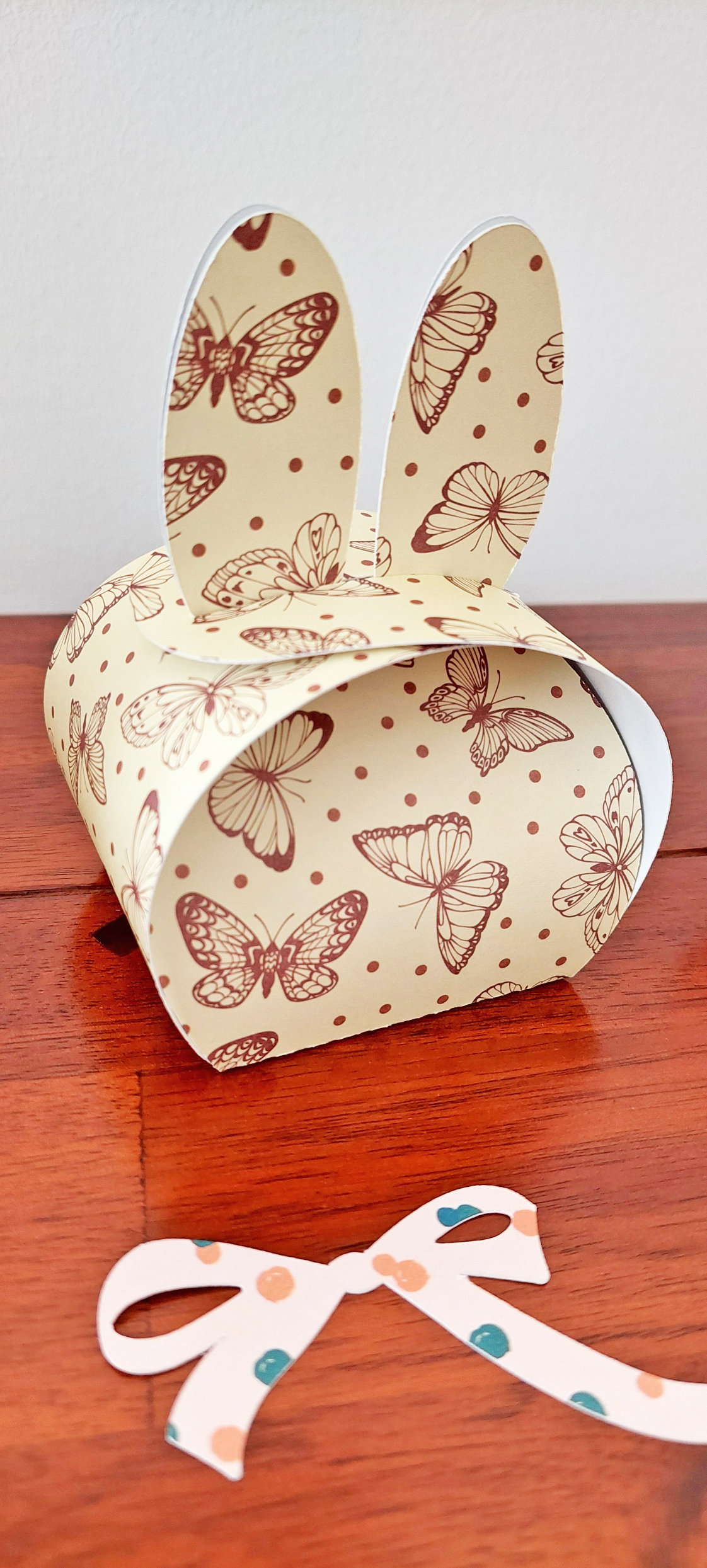 Osternest Osterhase Osterbox Geschenkbox Verpackung